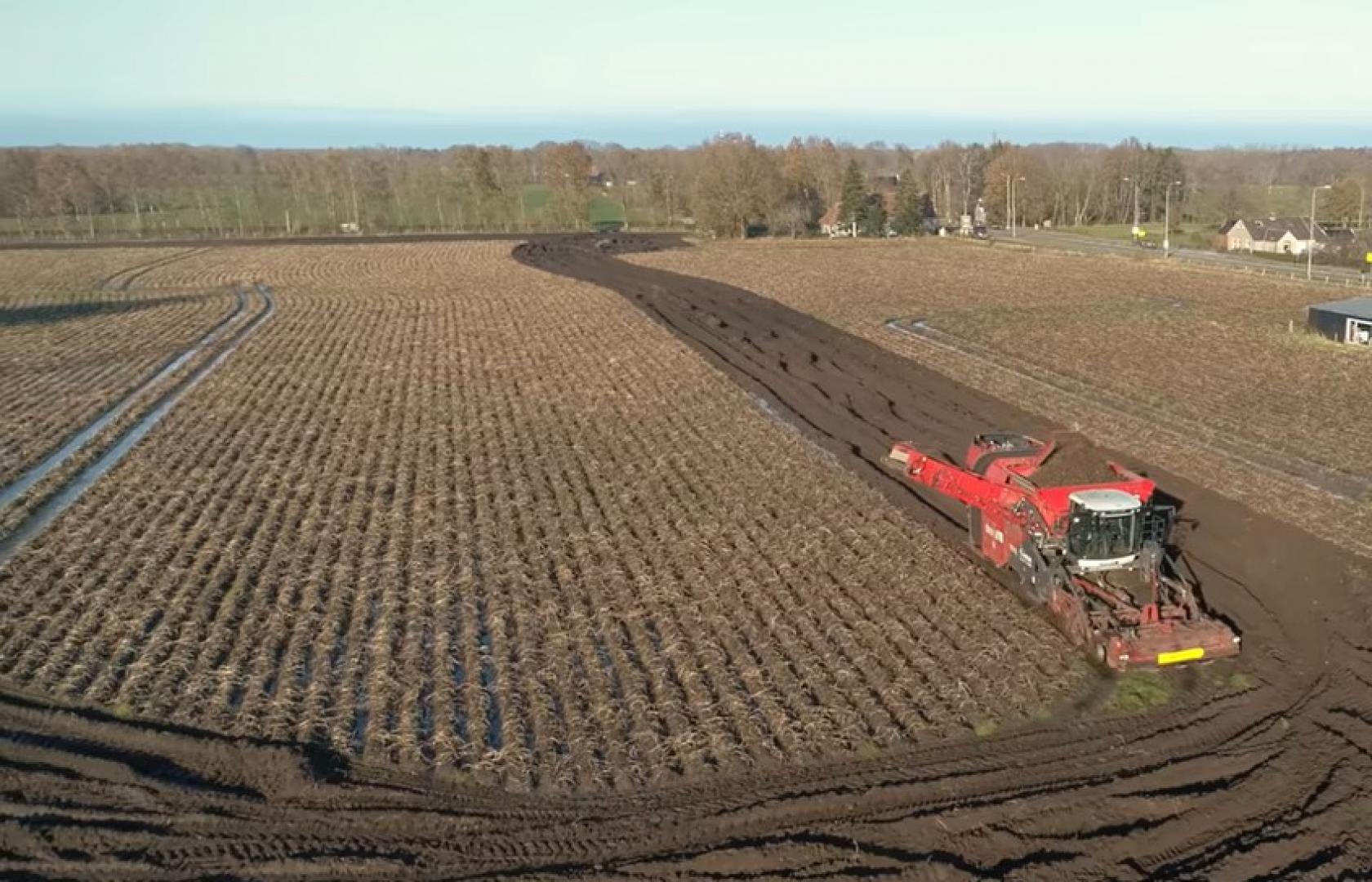 Waarde van dikke fractie als bron van organische stof
